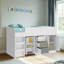 Kids Midsleeper with Wardrobe Bedroom Set