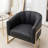Romy 30" W Tufted Upholstered Barrel Chair-1426743344