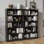 Bibliothèque réglable à 5 niveaux en bois de conception moderne pour le rangement de la chambre à coucher et du salon
