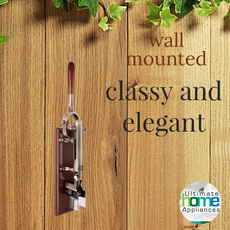 Chrome Plated Wine Bottle Corkscrew Opener