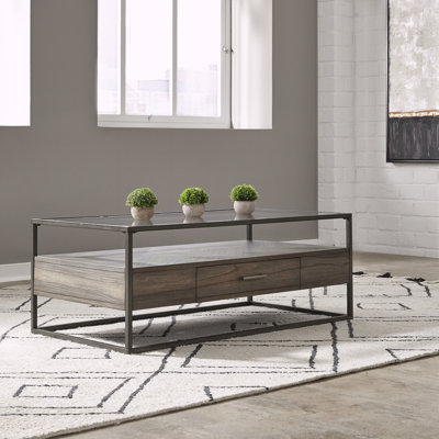 Table basse avec rangement Locust Grove