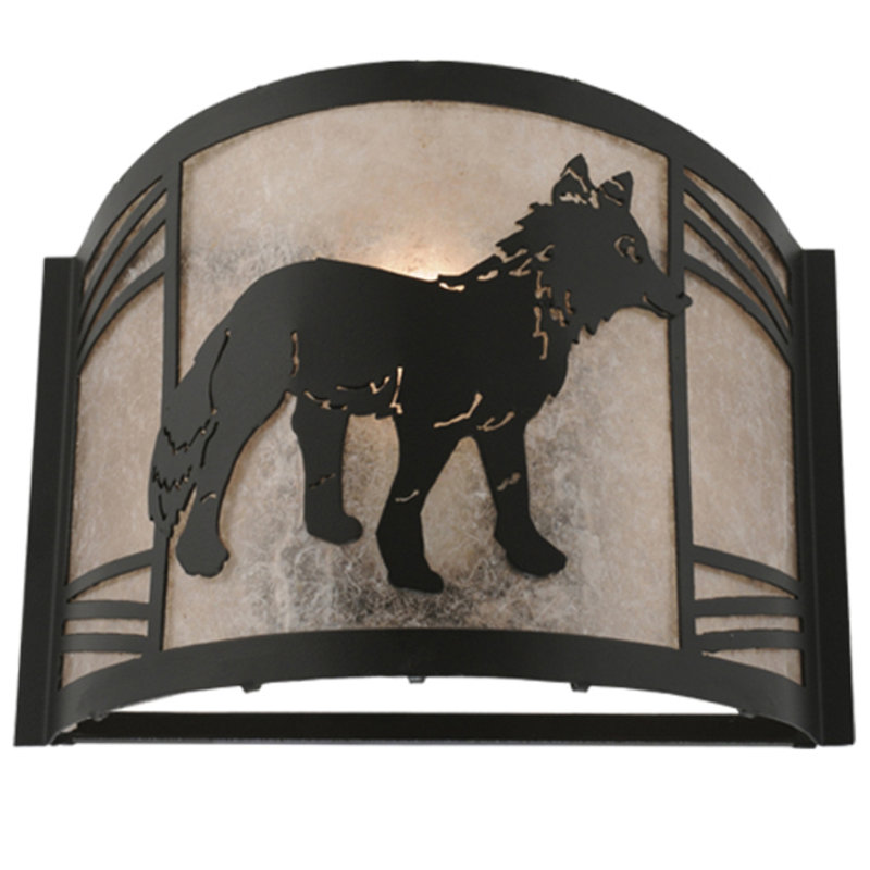 Jameer Steel Flush Mounted Sconce