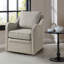 Fauteuil pivotant à siège large Brianne-124674695