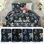 Ensemble de literie en microfibre Whimsical Mushroom, simple / simple TG, confort douillet