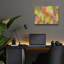  «Levity» par Jeanette Vertentes, art mural en verre acrylique, 16 po x 12 po-1610257577