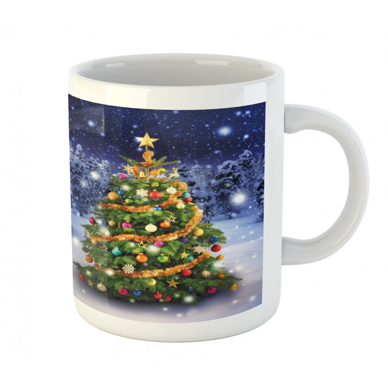 Grande tasse à café starry night