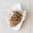 Koeppe Stoneware Shell Plate with Reactive Crackle Glaze, White
