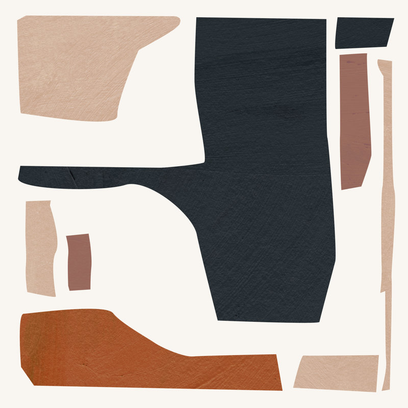 Mid Century Shapes IV by Melissa Wang - Wrapped Canvas Print, 51cm H x 51cm W