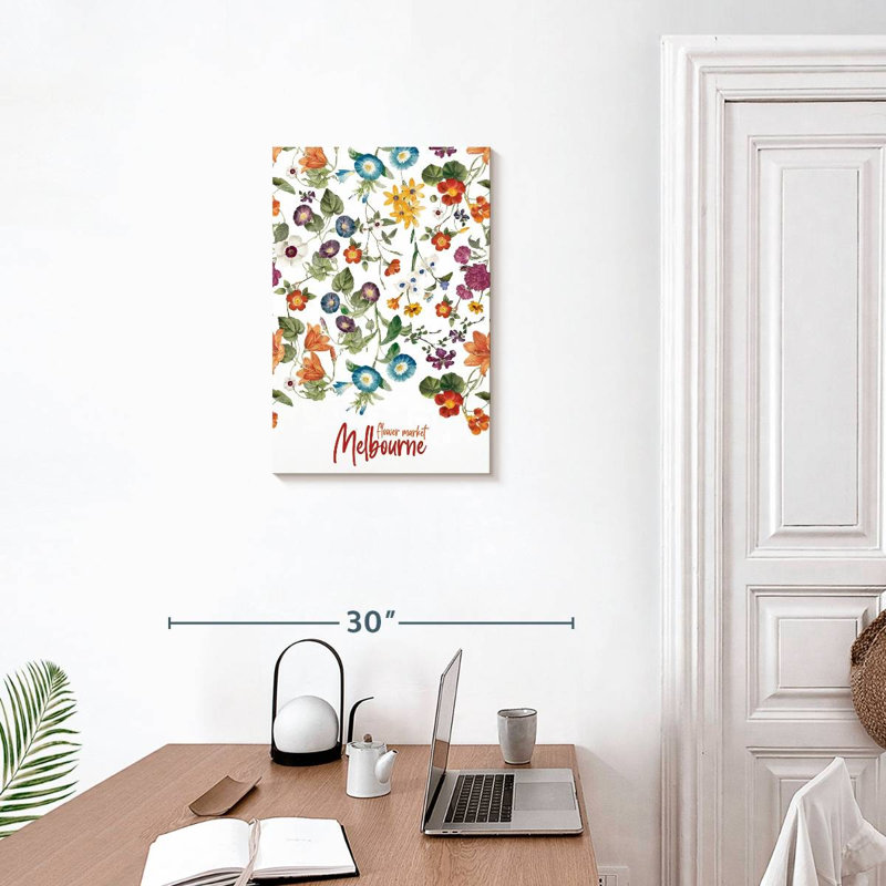 Affiche Harnek Melbourne Flower Market, H 24 po x l 16 po
