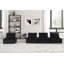 Canapé modulaire en velours modulaire 4 pièces Aveline-724217343