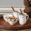 Royal Copenhagen Star Fluted Christmas Chocolate Bone China 2 Piece Candy Bowl Set