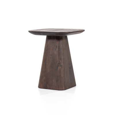 Aron Solid Wood End Table
