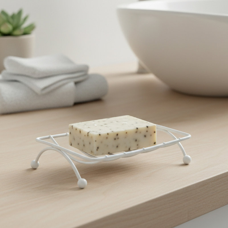 9112 Soap Dish, White