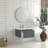 Wall Mounted Bathroom Vanity With Ceramic Basin-251126463