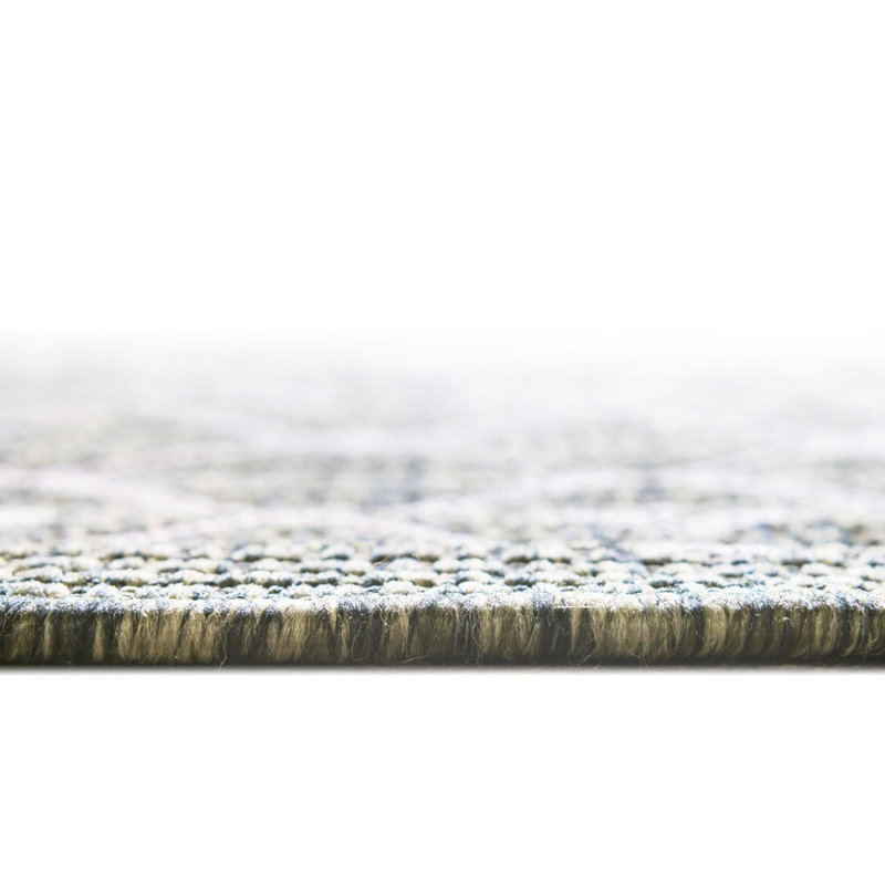 Tapis d'extérieur Preen couleur beige, Ovale 3 pi 3 po x 5 pi 3 po