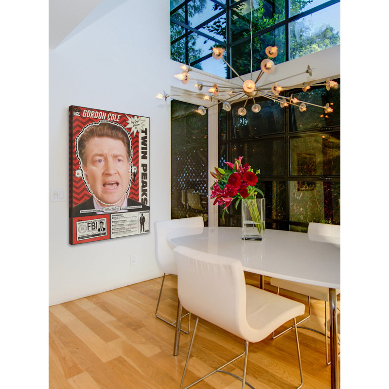 «Cole Mask» par Dean Sauls - impression sur toile, H 60 po x l 40po x P 1,5 po