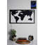Éclairage mural décoratif à DEL avec système de suspension intégré, couleur bleue, 27,9 po x 15,7 po | Base durable en panneau de fibres à densité moyenne noire (0,1 pouce d'épaisseur), 60 DEL / m, sortie CC 12 V 1 A, cordon de 375 cm | 23,5 watts, décor élégant et moderne