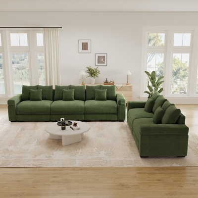 Haven Comfy Cloud Modular Sectional Couch, Living Room Set furniture with Loveseat