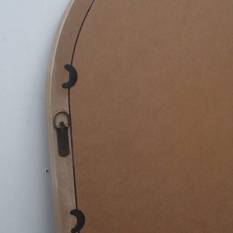 Malathi Rattan Oval Wall Mirror