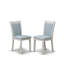 Ensemble de table de salle à manger moderne - une table de salle à manger et des chaises de salle à manger en lin avec dossier élégant-2069610236-2069610238