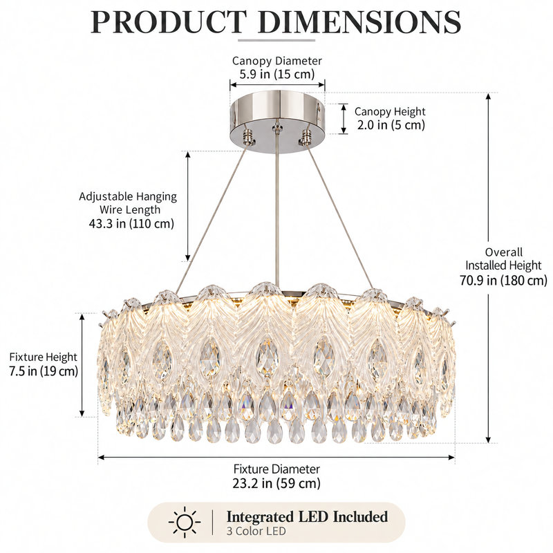 Iron Chandelier