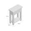 Rothbury 60cm Solid Wood Console Table
