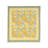 Citron Linen Floral Square Napkin-109594368