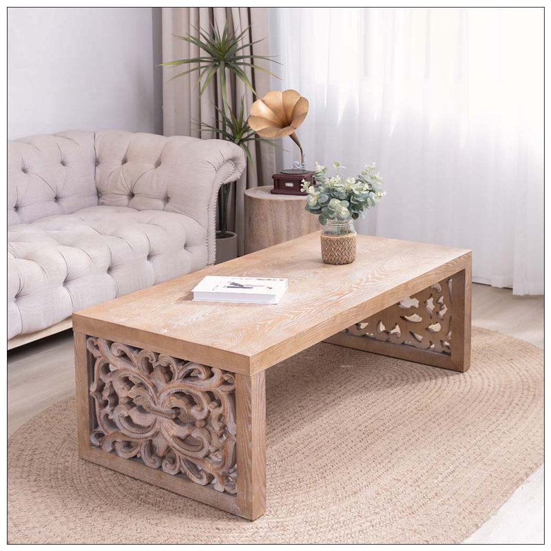 Table basse 47,2 po, Naturel