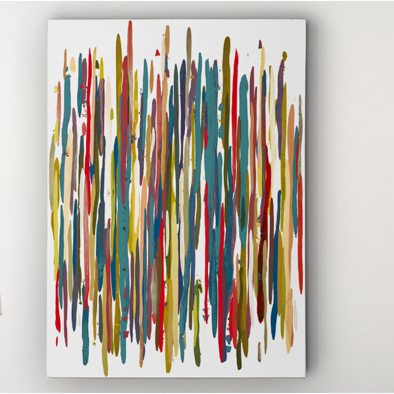 « couleur », reproduction d’art sur toile tendue encadrée premium, H 18 po x l 12 po x P 1 po