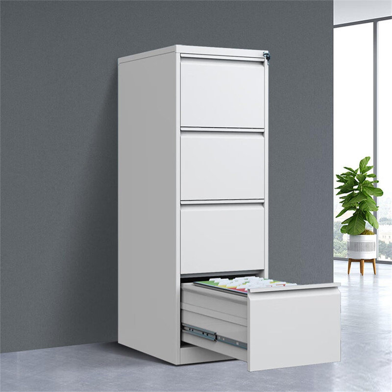 37.5cm Wide 4 -Drawer File Cabinet, White
