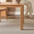 Burlywood Rectangular Solid Wood Dining Table-1295818029