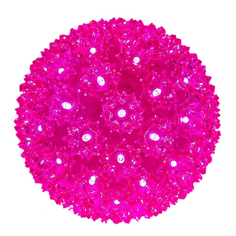 Lanternes sphériques Starlight, Rose