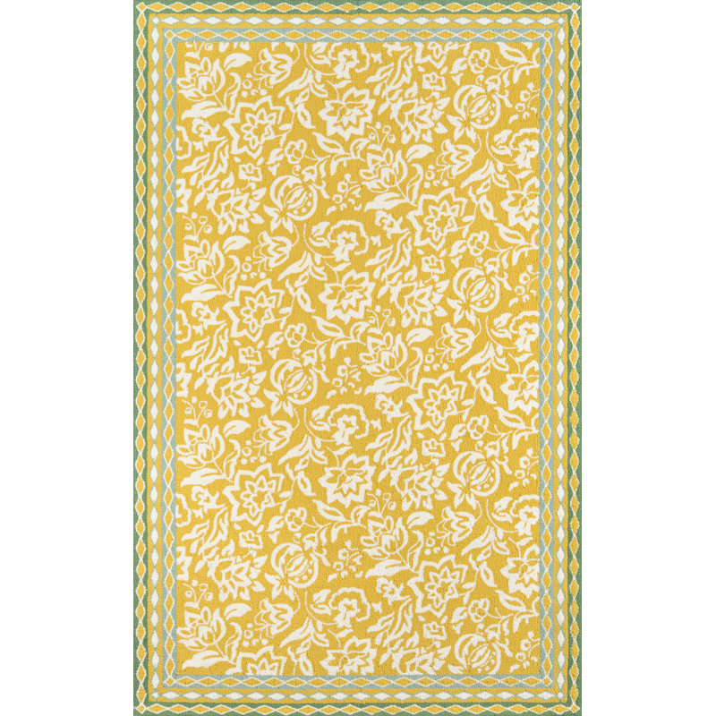 Rilynn Floral Area Rug, Rectangle 2' x 3'