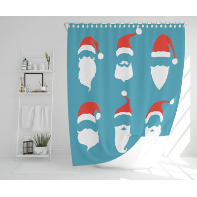 Colon Polyester Shower Curtain Set