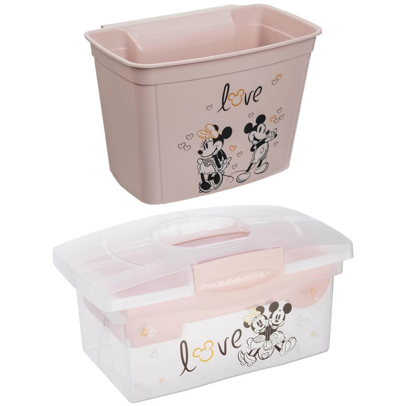 Disney Baby Storage Box & Hanging Organiser Box 4L, Pink