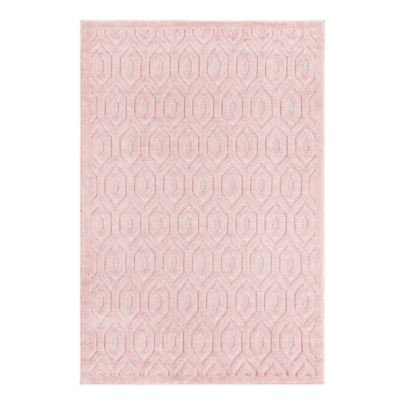 Hearon Geometric Indoor / Outdoor Rug, Rectangle 4' x 6'