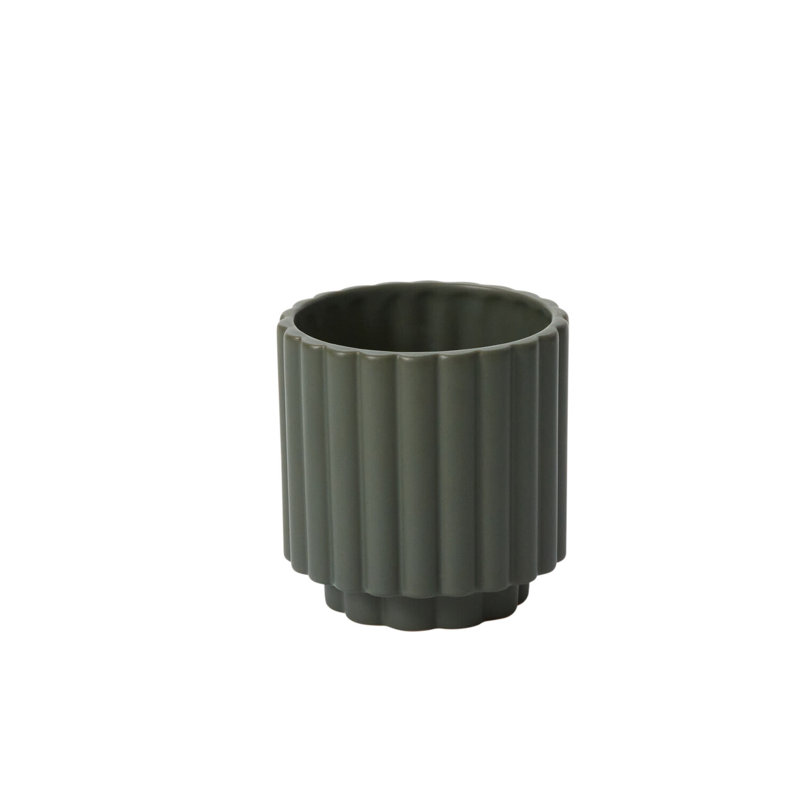 Pot Mikel, Noir, H 4,5 po x l 4,5 po x P 4,5 po