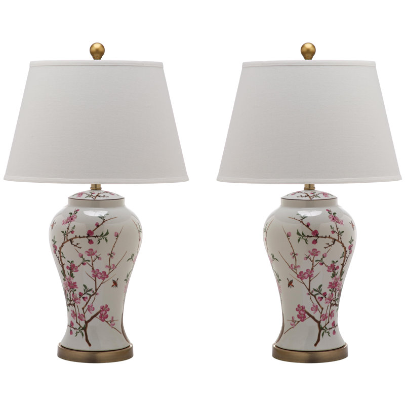 Fleur De Printemps 29" Lampe De Table