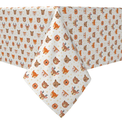 Rectangular Cotton Twill Tablecloth