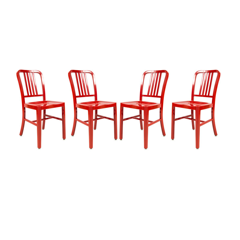 Chaise de patio Hirsch, Rouge