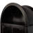 Black 71" Fluted Tall Arched Pantry Cabinet With Adjustable Shelves, For Kitchen, Living Room, Dining Elegant Design Vertical And Glass Doors, Customizable Storage 2 Shelves , Middle Leg Can Be-1855997085
