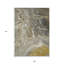 Tapis intérieur lavable abstrait taupe brun et beige 9 pi x 12 pi
