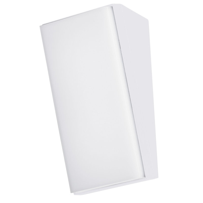 Keen Integrated LED Outdoor Flush Mount, White