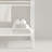 24'' Freestanding Bathroom Iron Shelves Without Basin