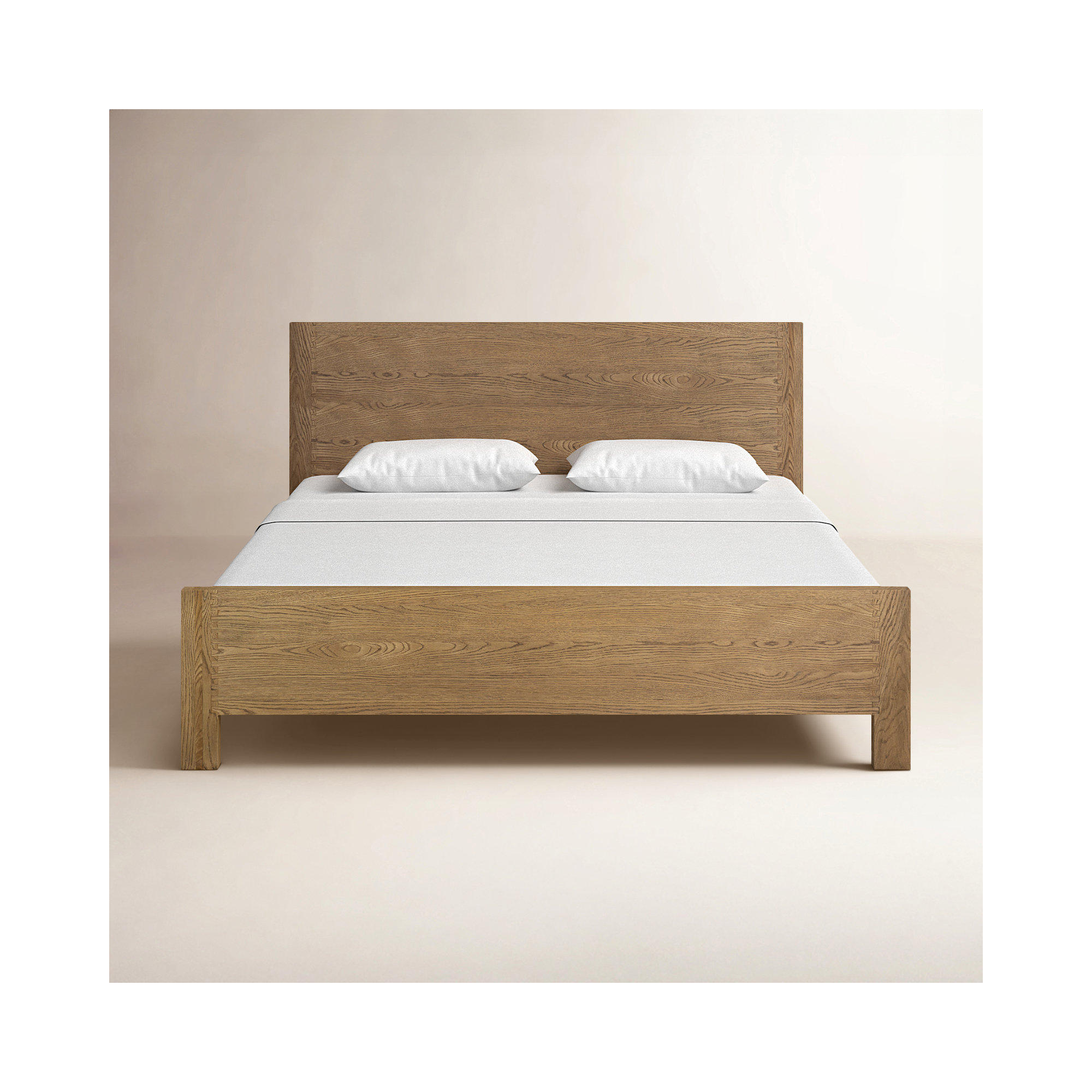 Jesse Solid Wood Bed, King
