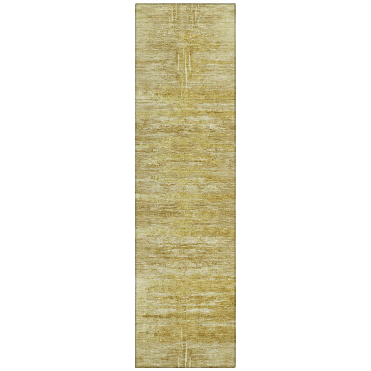 Wigberto Washable Abstract Indoor / Outdoor Rug