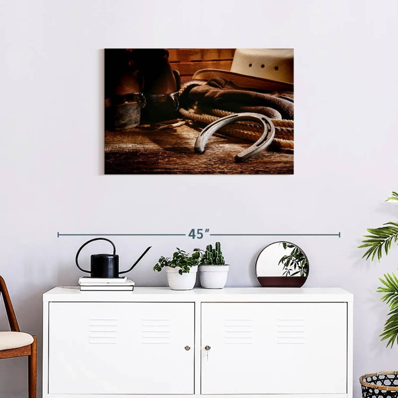 Lelar Western Themed, 20" H x 30" W