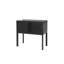 Drop Kitchen Module Single Included 2 Shelves - Lava Gray/Black