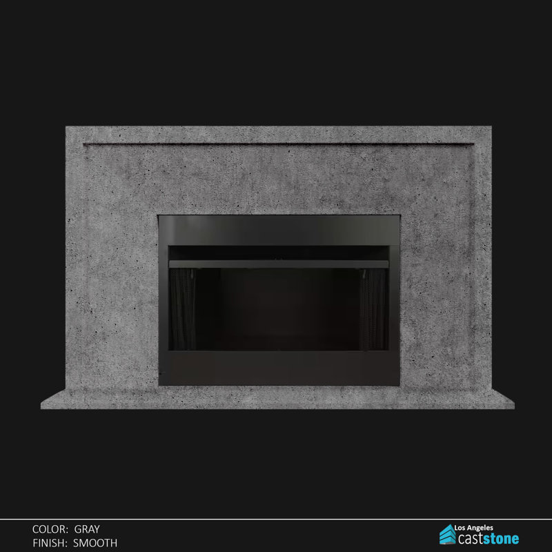 Grand Phoenix Fireplace Surround, Gray 12