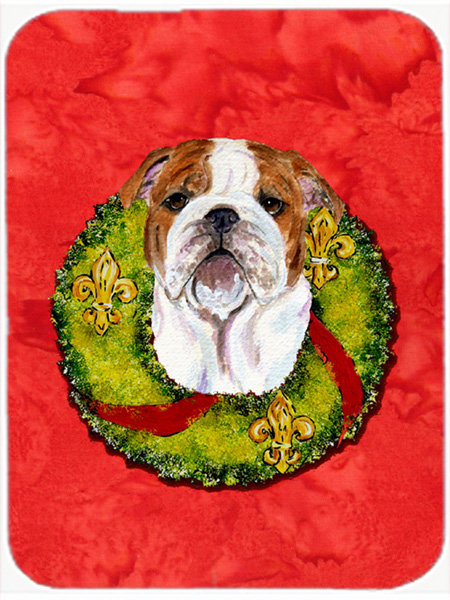 Planche à découper en verre English Bulldog
